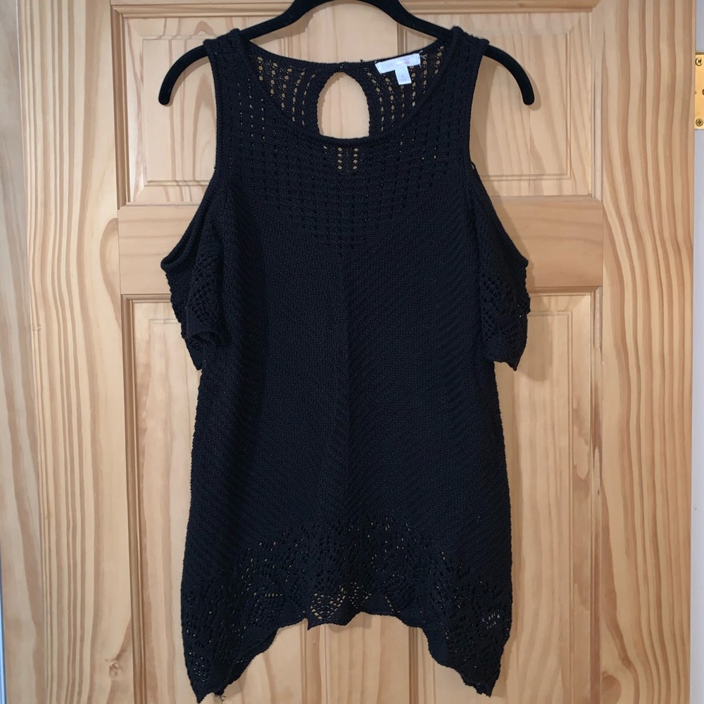 đ¤ cold shoulder sweater - Picture 2 of 7